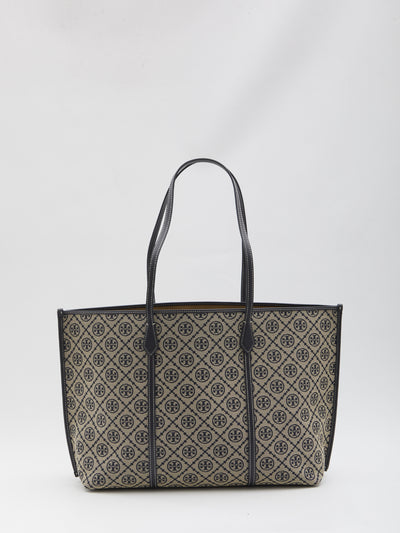 perry t monogram shopping bag