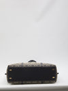 perry t monogram shopping bag