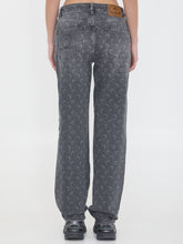 MARINE SERRE 36 laser moon grey jeans 