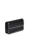 wallet w/strap | rockstud | vitello stam