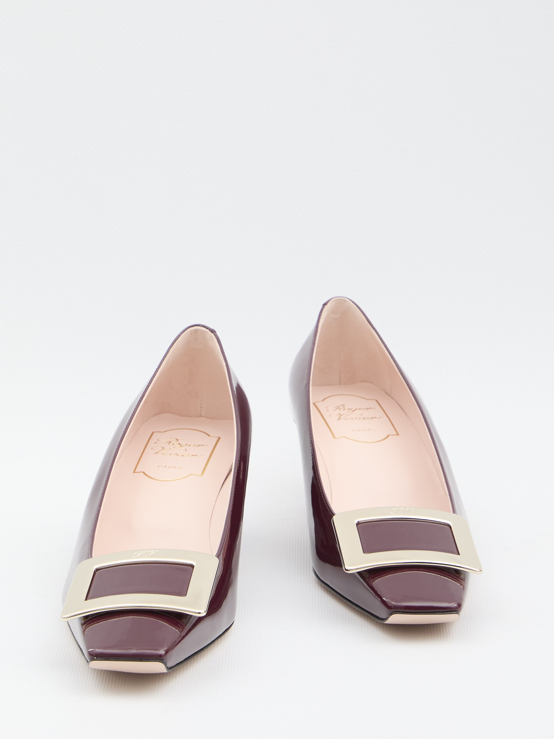 ROGER VIVIER 36 leather slingback pumps