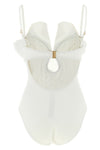 the zimmermann solstice one-piece swimsuit defines a new bathing silhouette th