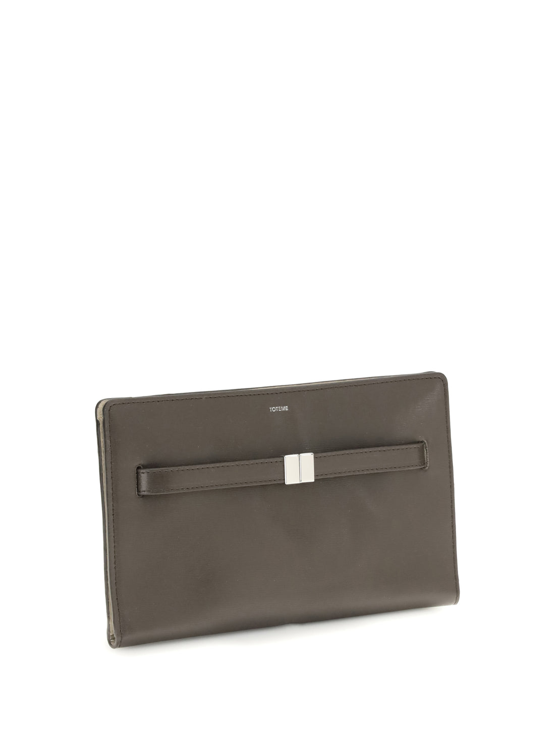 TOTEME OS belted leather crossbody bag