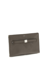 TOTEME OS belted leather crossbody bag