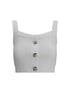 BALMAIN 34 tweed crop top