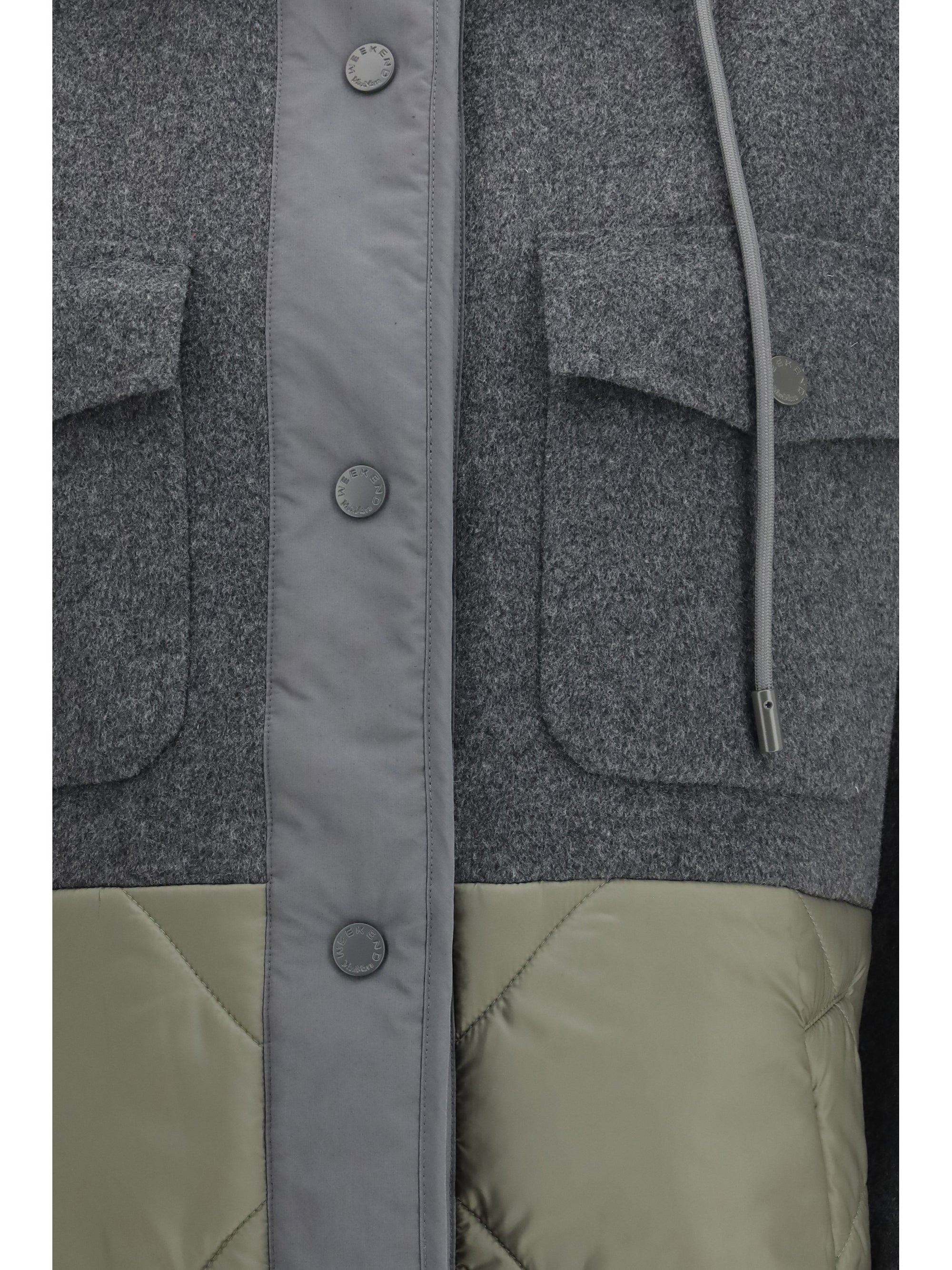wool and technical fabric jacket