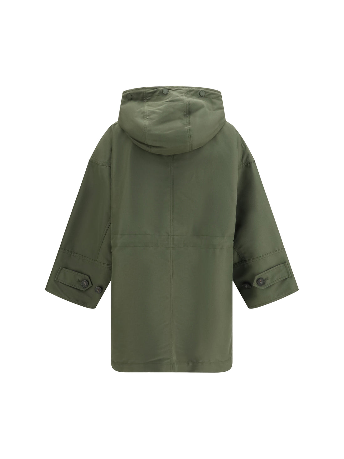 MAX MARA WEEKEND XL water-repellent canvas midi parka  