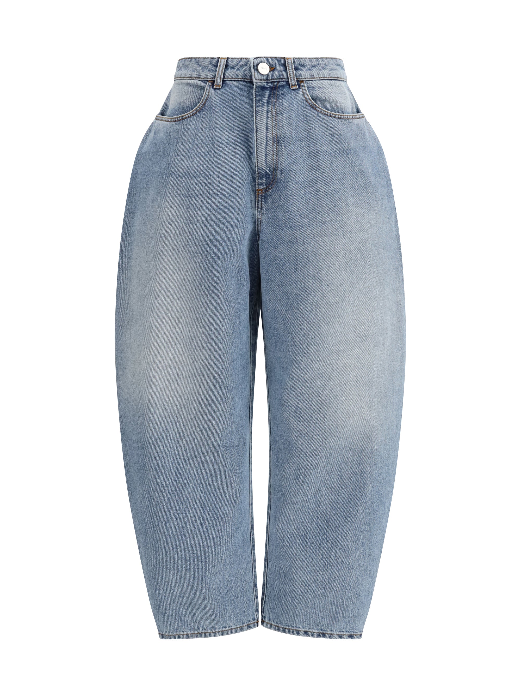 straight-leg jeans