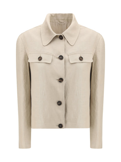 BRUNELLO CUCINELLI 40 linen jacket 