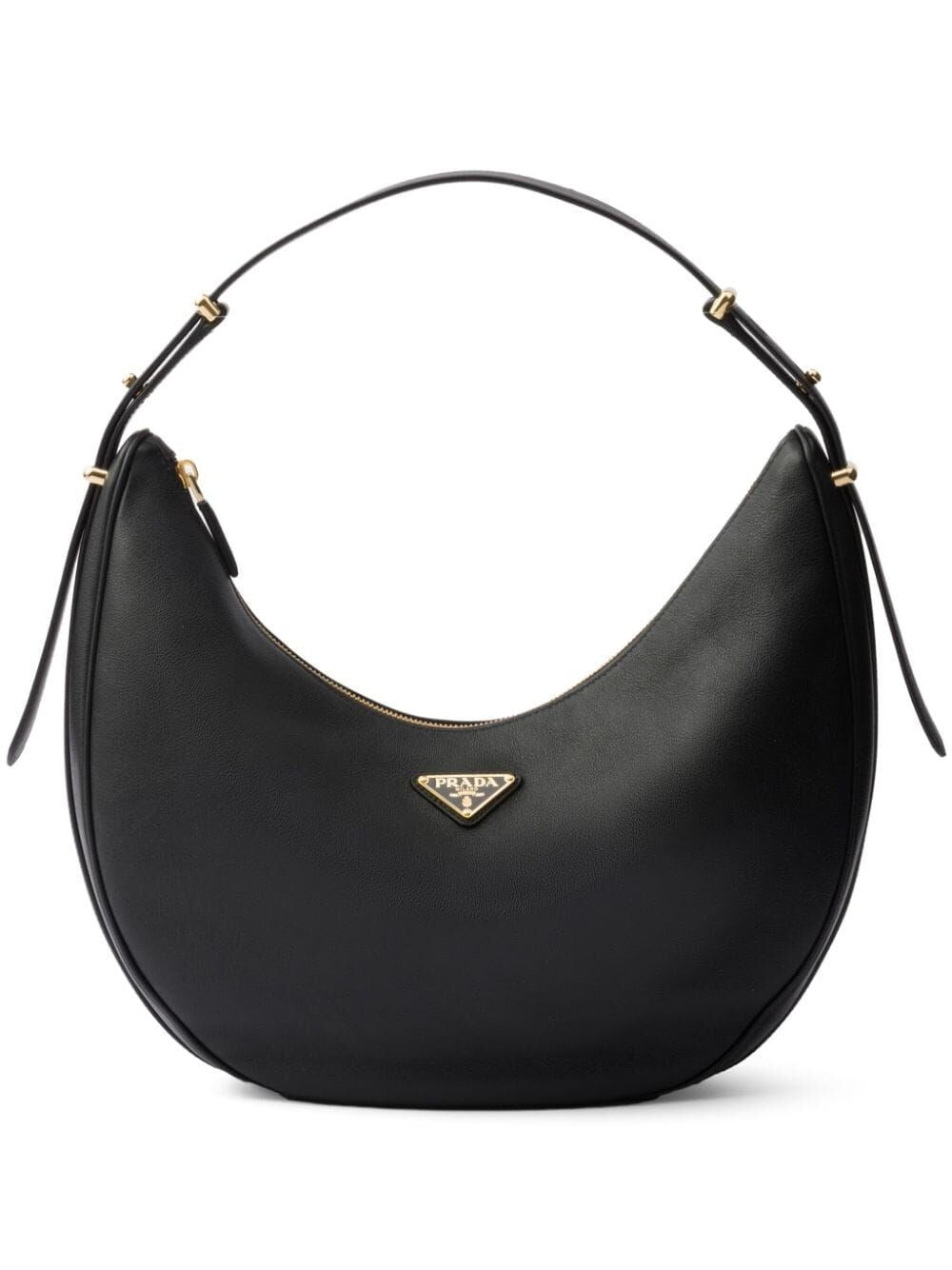 Prada Large Leather Shoulder Bag