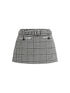 SELF-PORTRAIT 10 houndstooth wool pants-skirt 