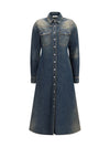long denim dress