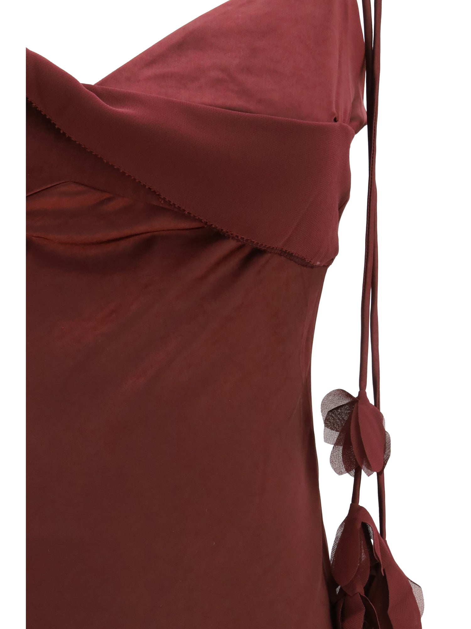 Self-portrait Satin Flower Midi Dress | Modecraze MODECRAZE Self-portrait Satin Flower Midi Dress | Modecraze MODECRAZE