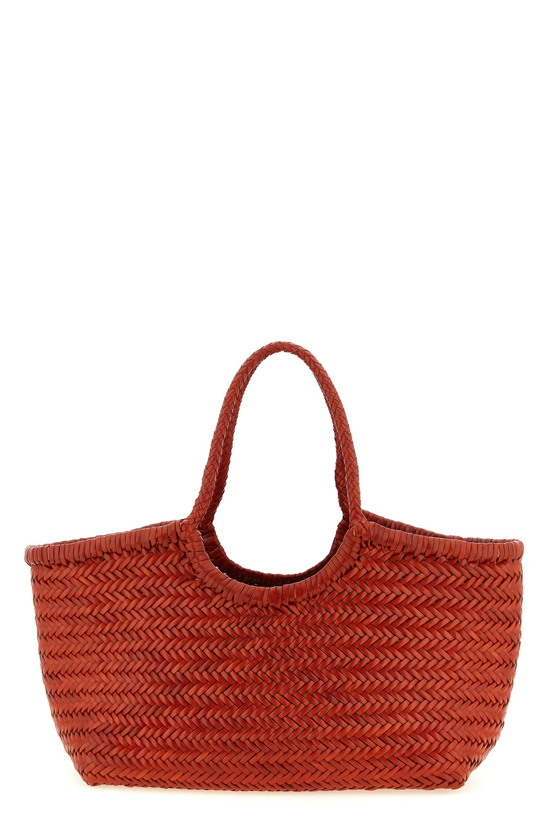DRAGON DIFFUSION OS nantucket large hand-woven buffalo leather shoulder bag characterized by baske