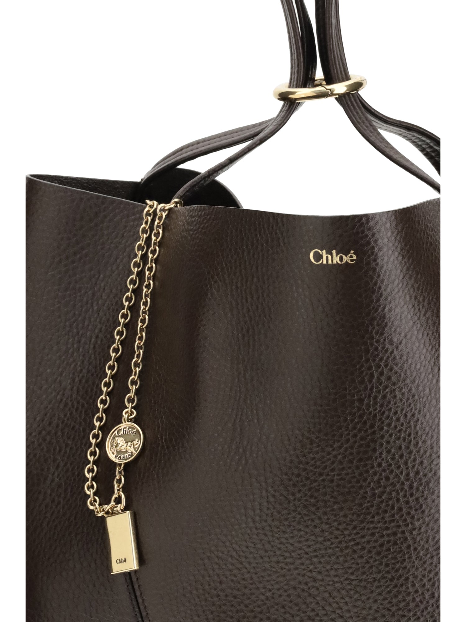 CHLOÉ OS spin large tote bag