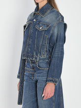JEAN PAUL GAULTIER M strap jacket in denim 