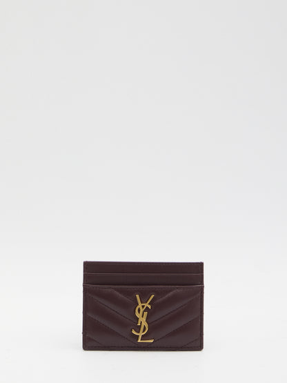 SAINT LAURENT OS cassandre cardholder 