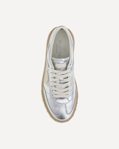 laminated leather upvillage sneakers