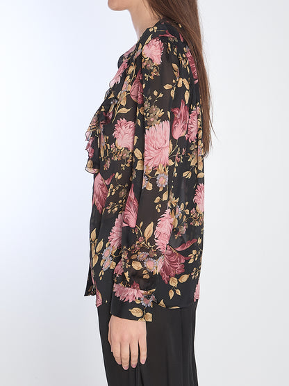 CHLOE 38 ruffled blouse