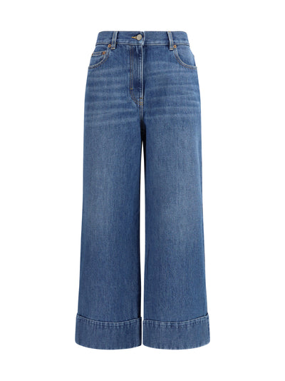 VALENTINO 28 logo detail jeans 