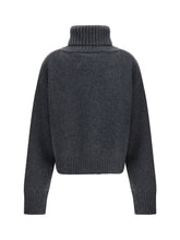 EXTREME CASHMERE OS n°434 crop xtra turtleneck sweater in cashmere