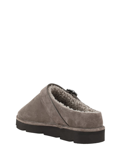 BRUNELLO CUCINELLI 37 fur sabot