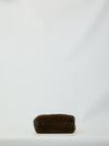 faux fur falabella mini drawstring bag