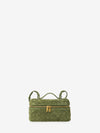 green tweed bang bang bag