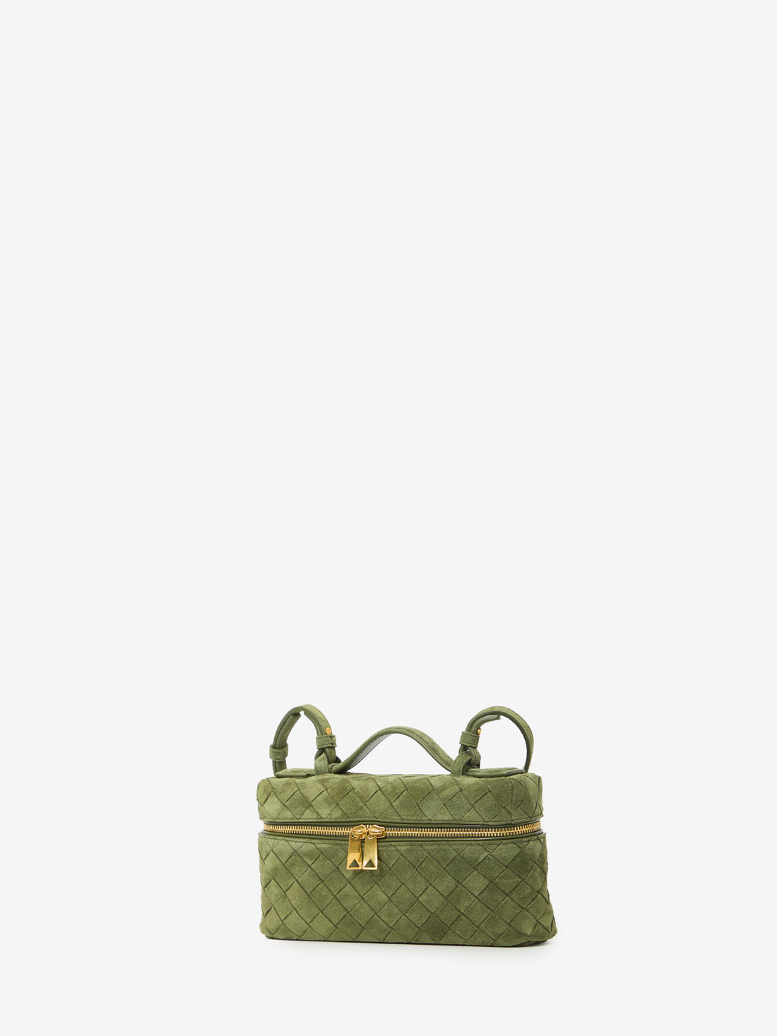 BOTTEGA VENETA OS green tweed bang bang bag