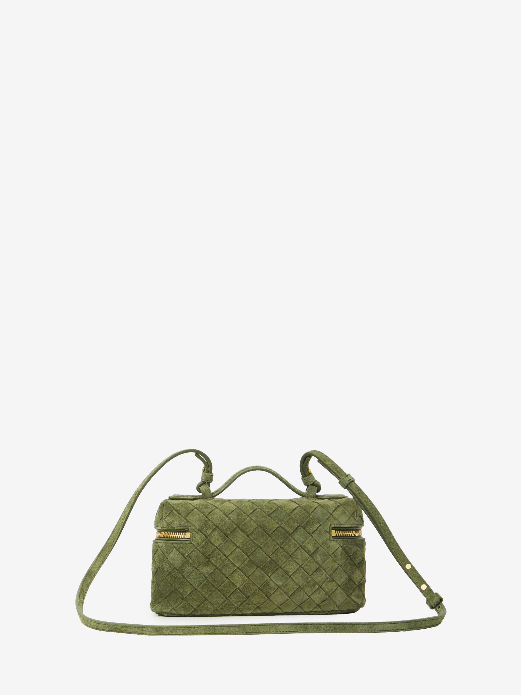 green tweed bang bang bag