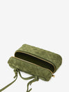 green tweed bang bang bag