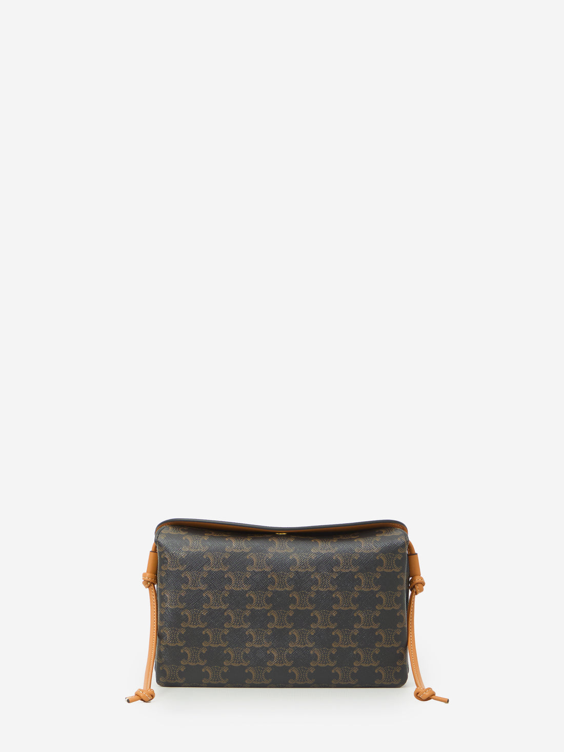 CELINE OS trio crossbody bag in triomphe canvas