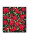 printed silk twill scarf