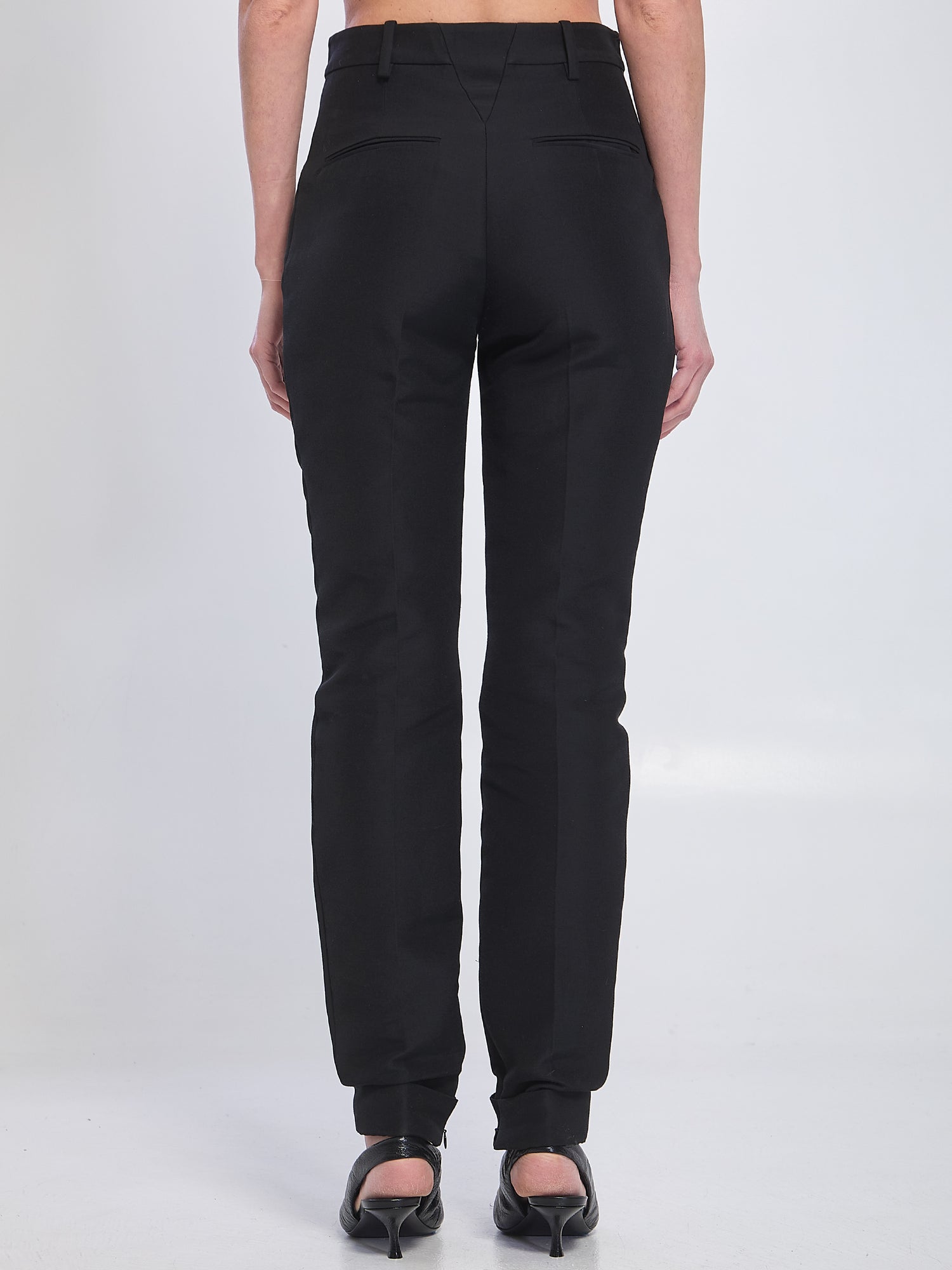 BALENCIAGA 36 black trousers