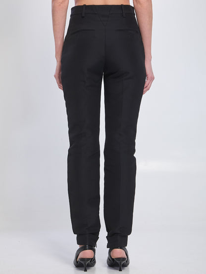 BALENCIAGA 36 black trousers