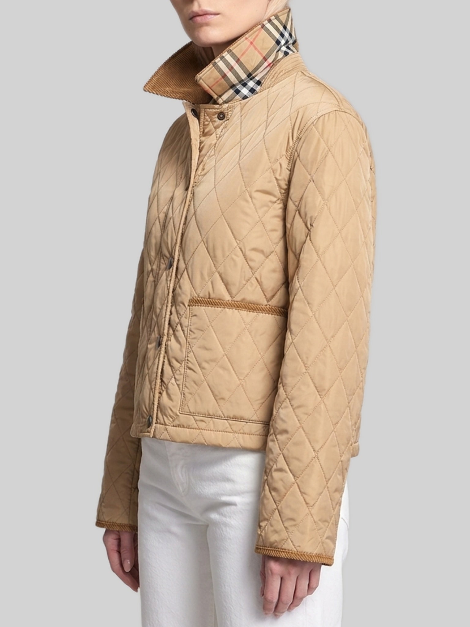 short quilted country jacket
