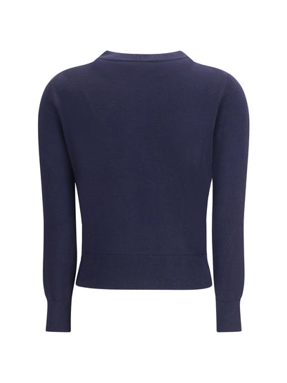 AMI PARIS L ami de coeur merino wool cardigan