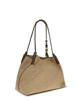 ETRO OS large libra shoulder bag in raffia