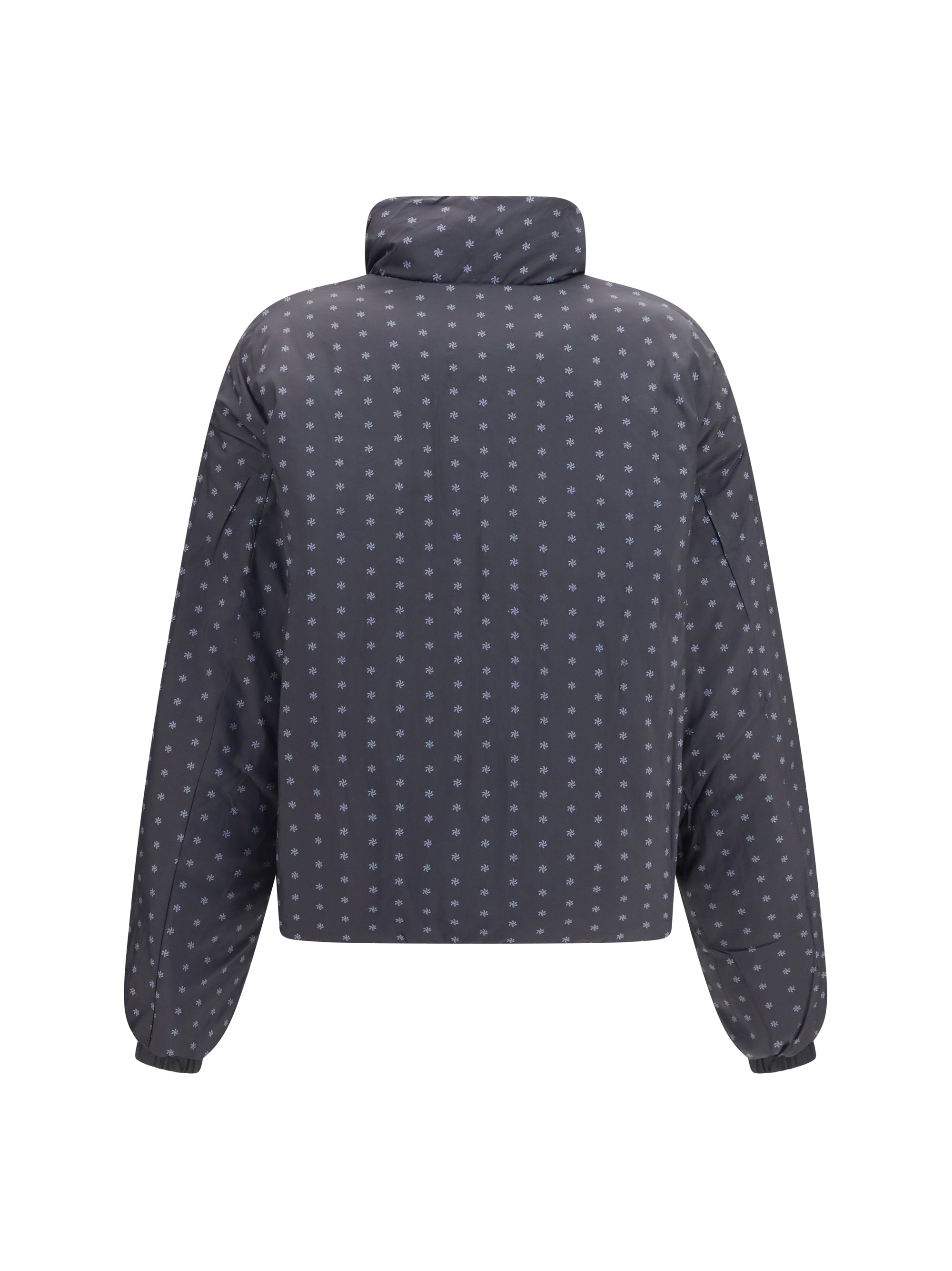 reversible high-neck puffer jacket