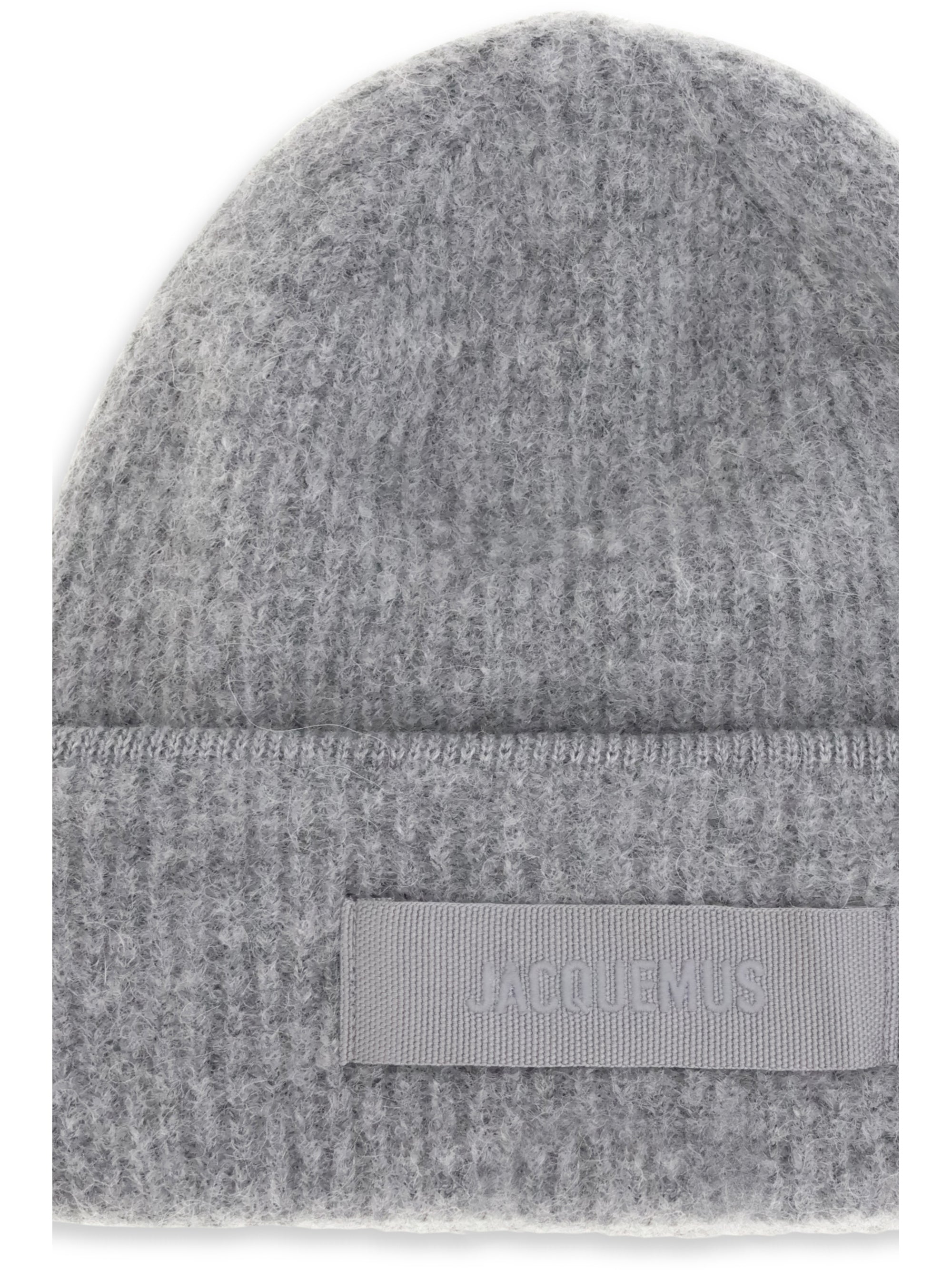gros grain ribbed beanie