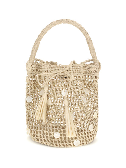 ALAIA OS precious moments bucket bag