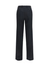 wide-leg pleated