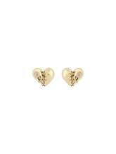 BOTTEGA VENETA OS heart-shaped earrings 