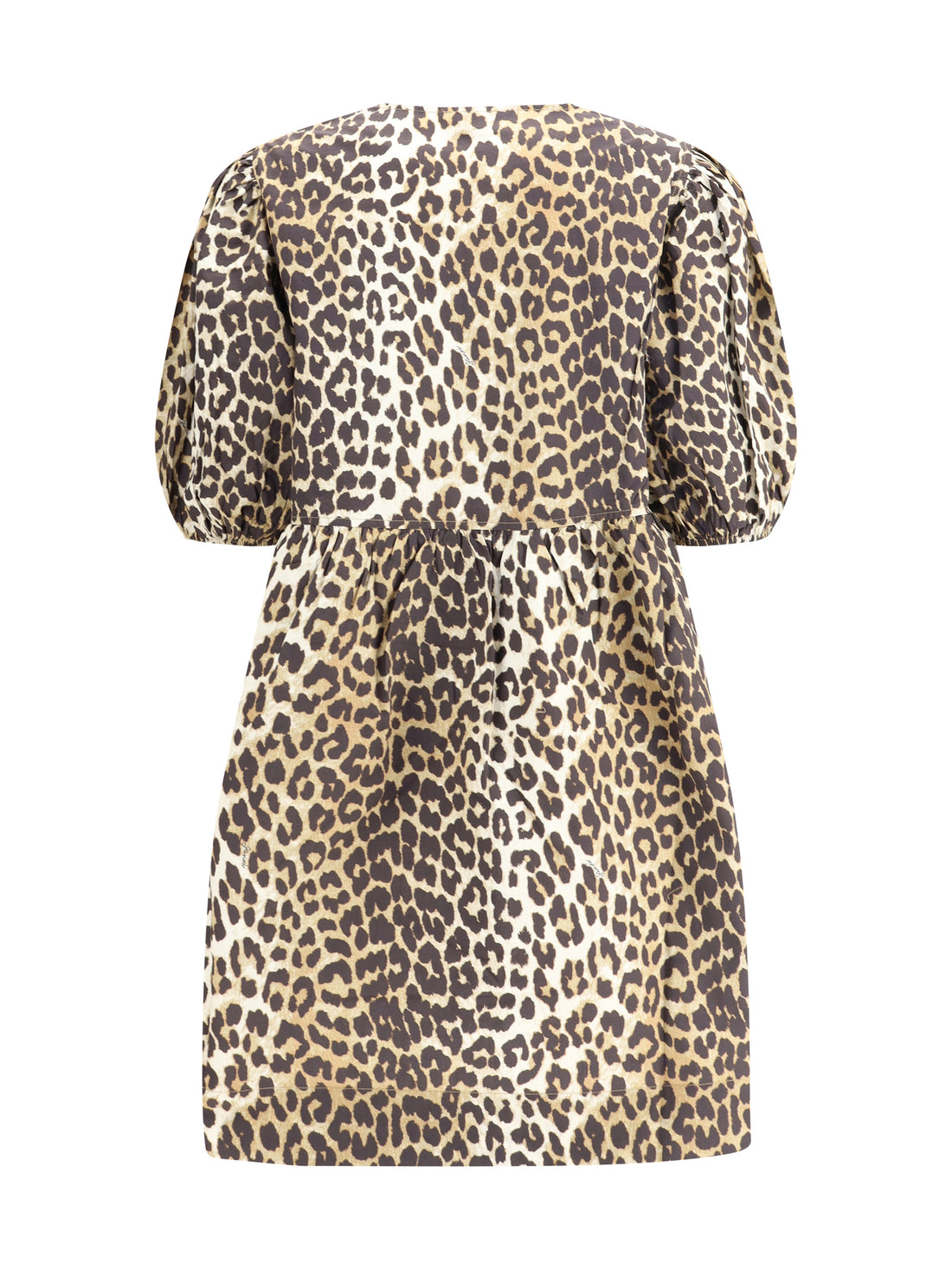 GANNI 36 leopard mini dress
