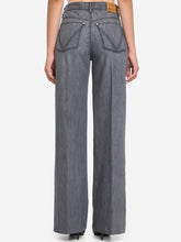 BOTTEGA VENETA 40 denim palazzo jeans