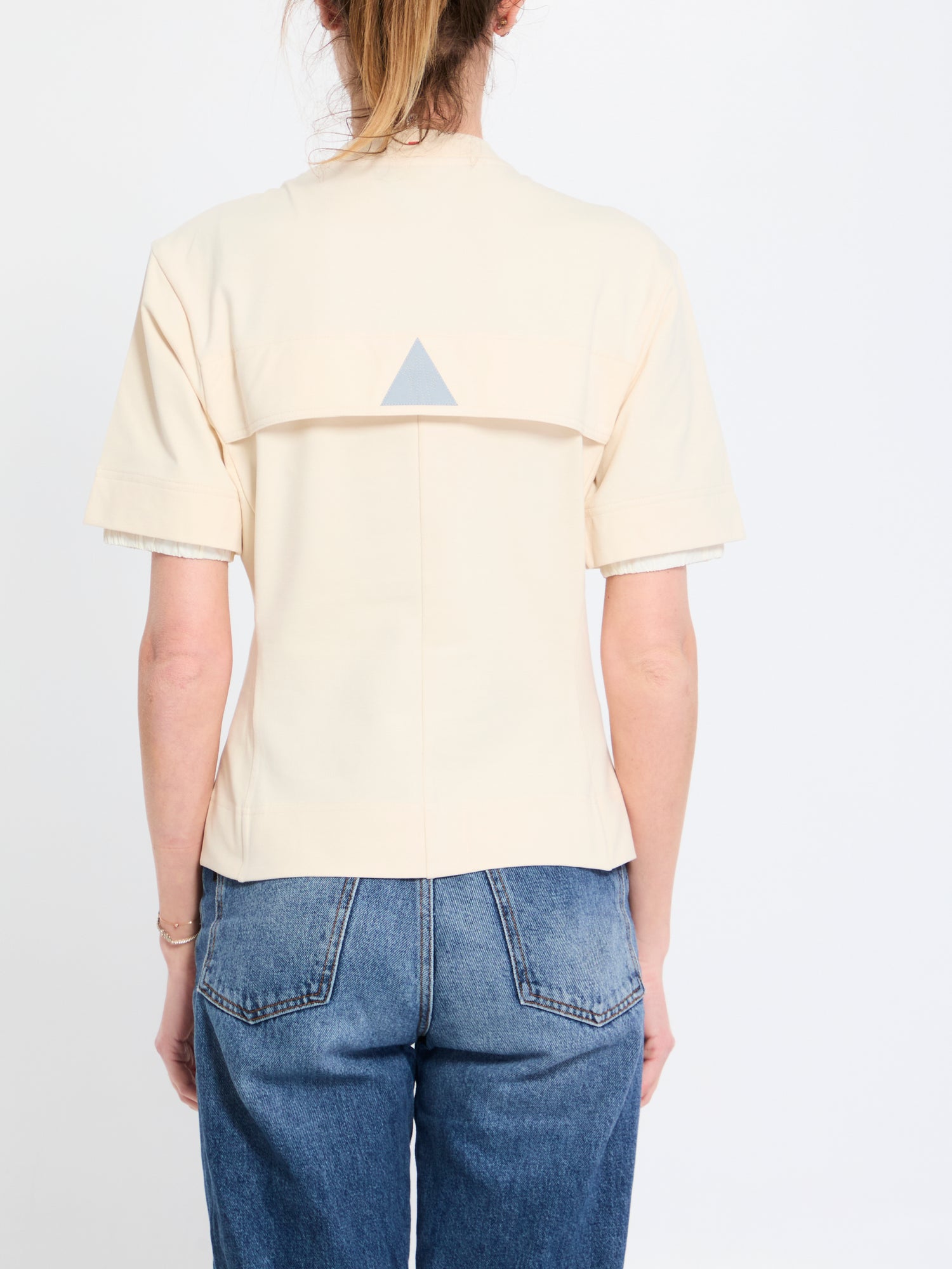 MONCLER GRENOBLE M stretch cotton t-shirt