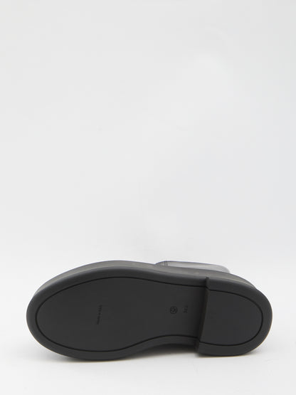 THE ROW 36 zipped boots