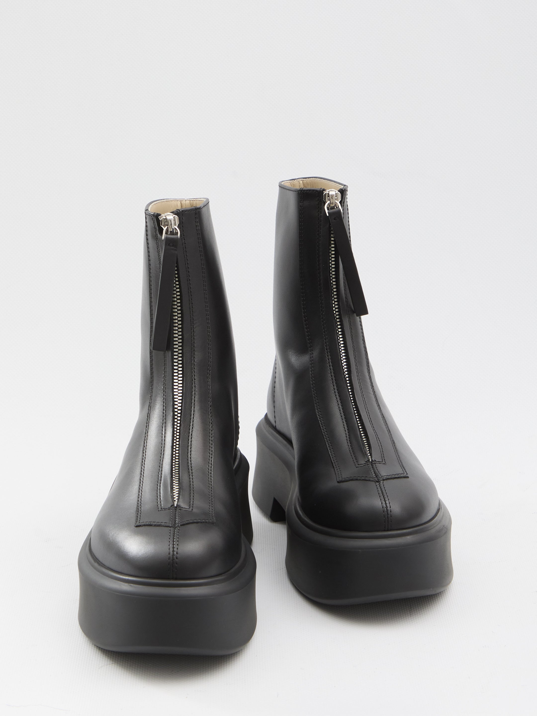 THE ROW 36 zipped boots