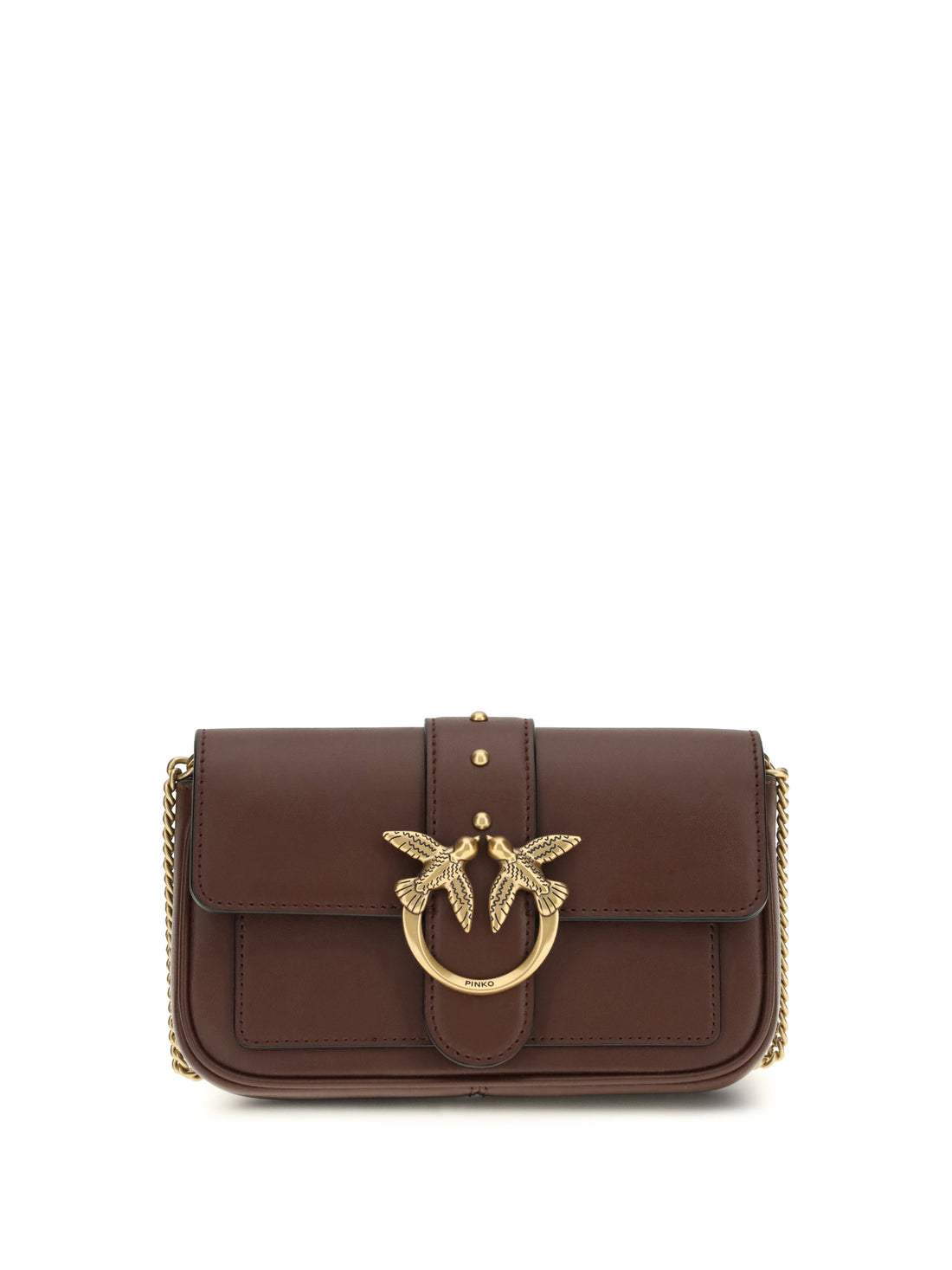 PINKO OS love one shoulder bag