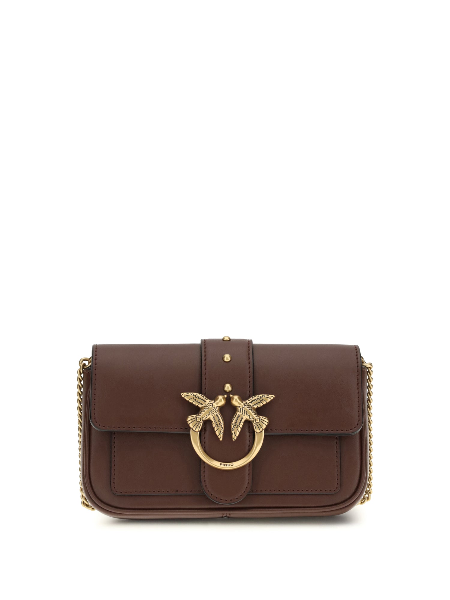 PINKO OS love one shoulder bag